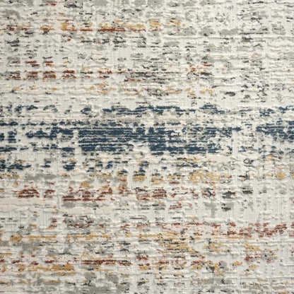 Dorisa 80 Light Grey Rust Hallway Runner Saray Rugs