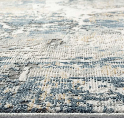 Dorisa 87 Light Grey Rust Hallway Runner Saray Rugs