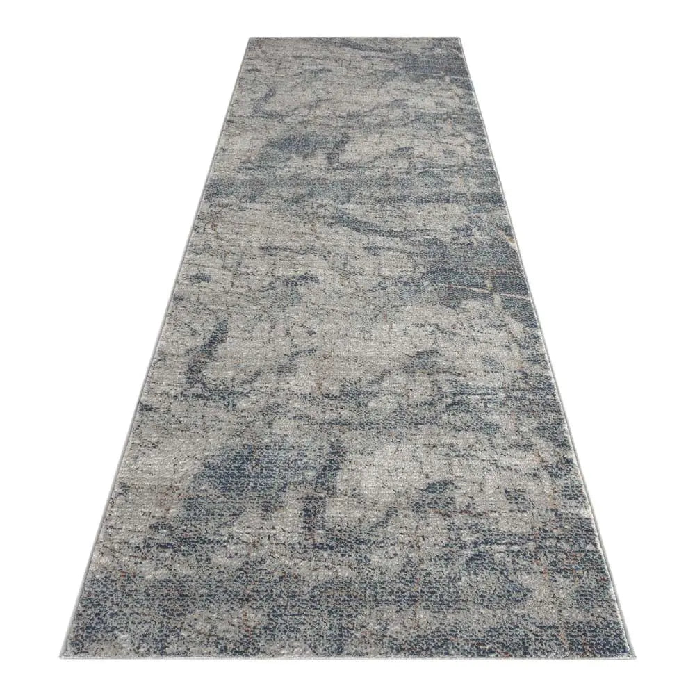 Dorisa 94 Grey Floor Hallway Runner Saray Rugs