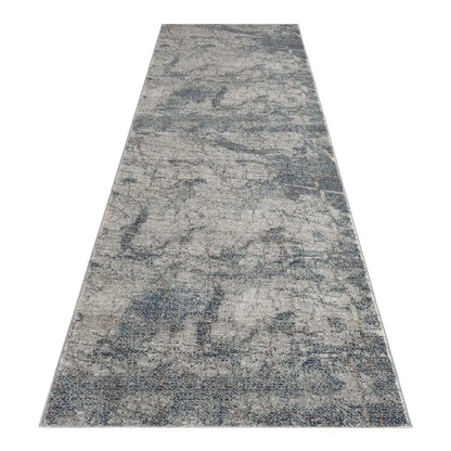 Dorisa 94 Grey Floor Hallway Runner Saray Rugs