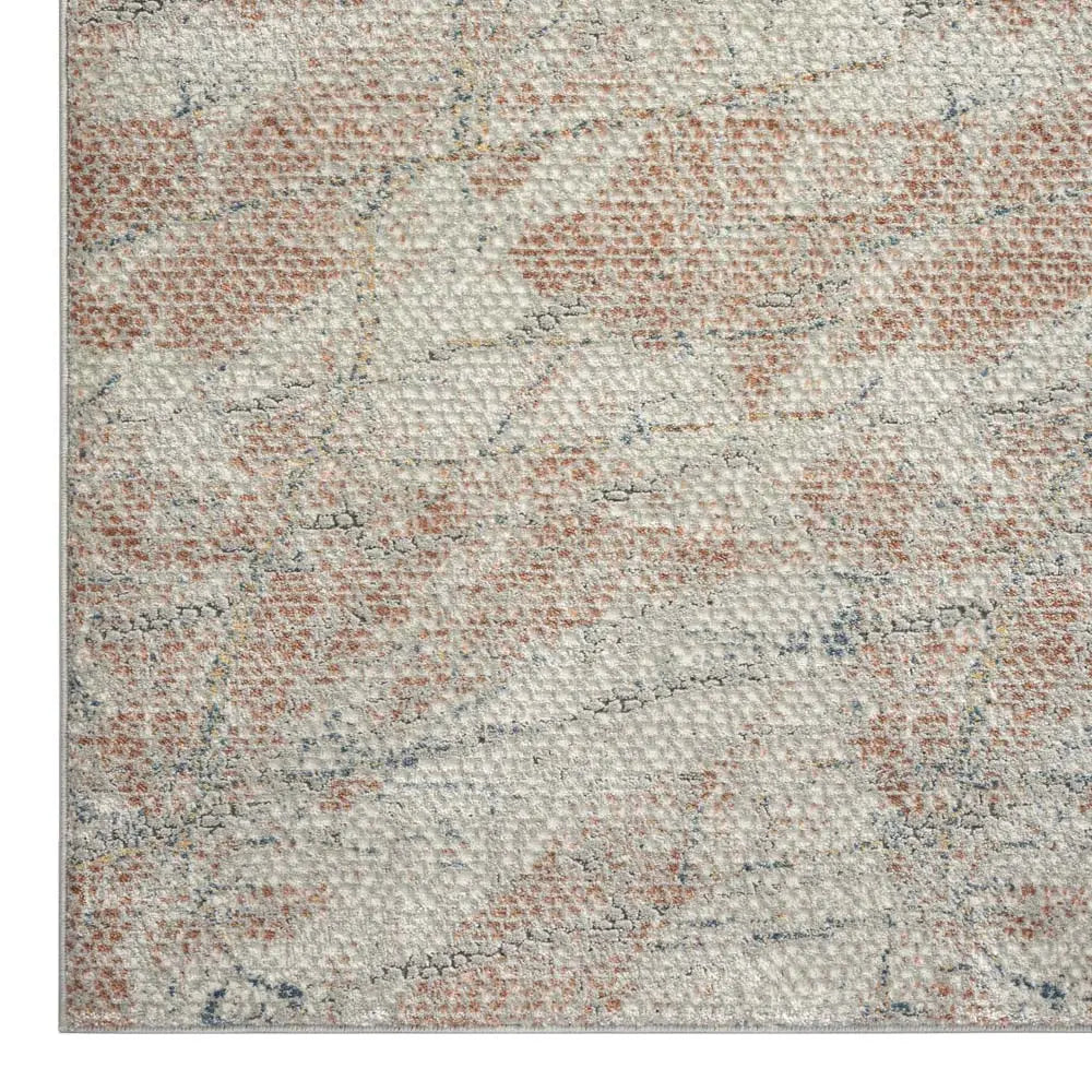 Dorisa 94 Light Grey Pastel Floor Hallway Runner Saray Rugs