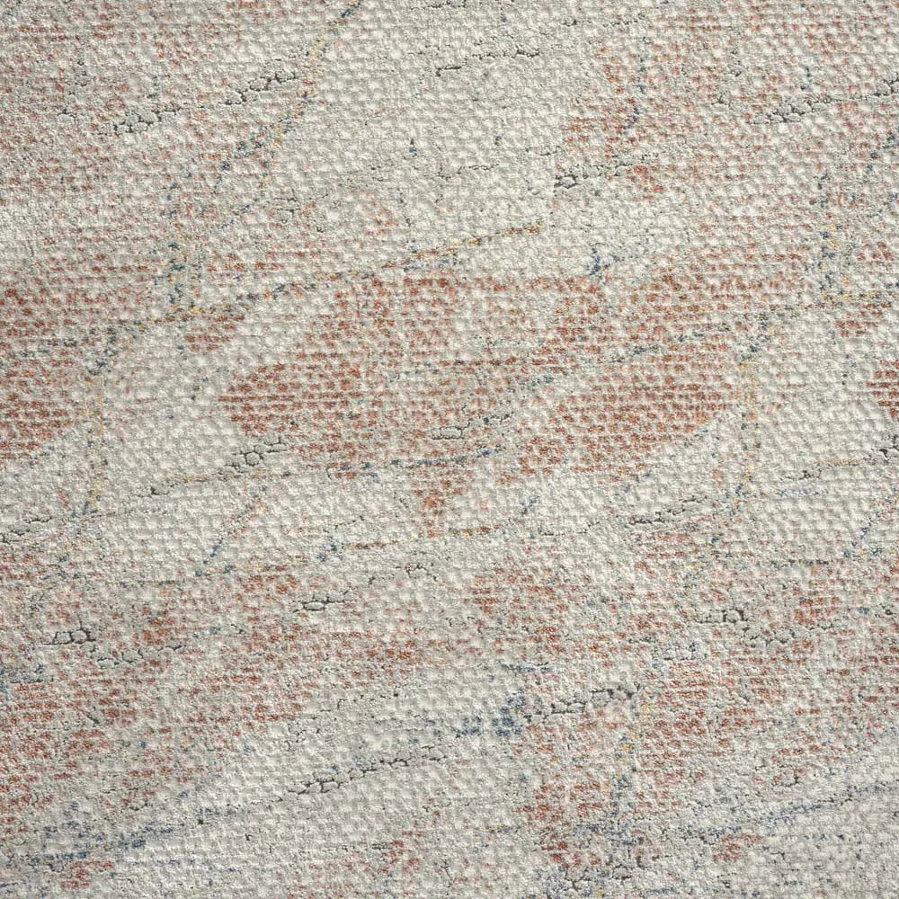 Dorisa 94 Light Grey Pastel Floor Hallway Runner Saray Rugs