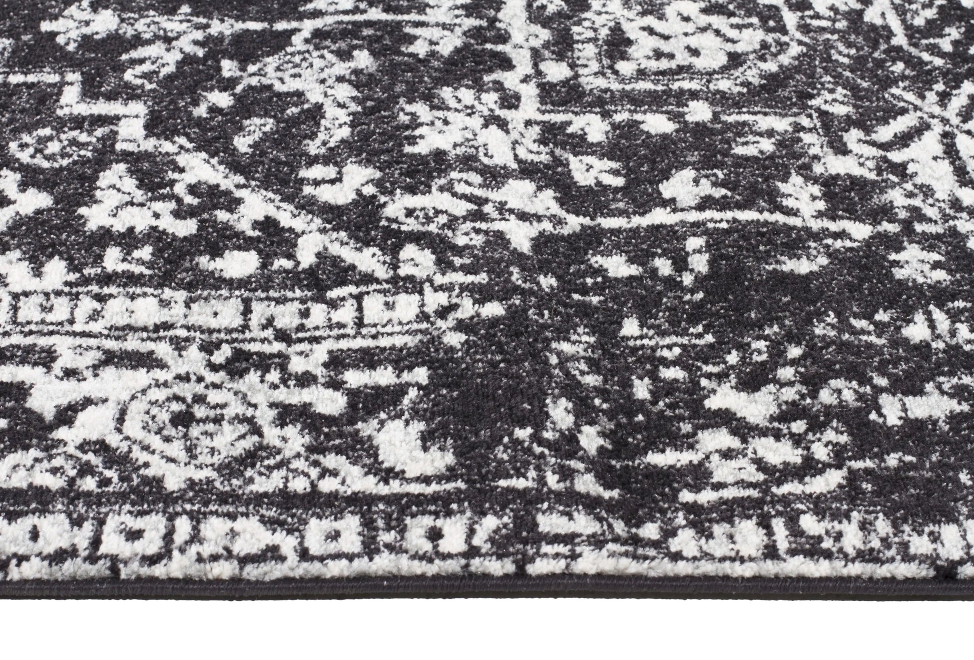Eclipse 253 Charcoal Hallway Runner Unitex