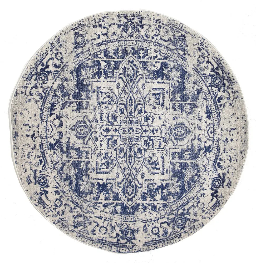 Eclipse 253 White&Navy Round Unitex