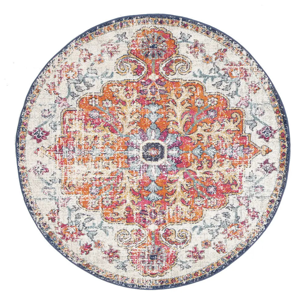 Eclipse Round Rug Buy Best Quality Eclipse 254 White Round Rug Rugs at Star Rugs