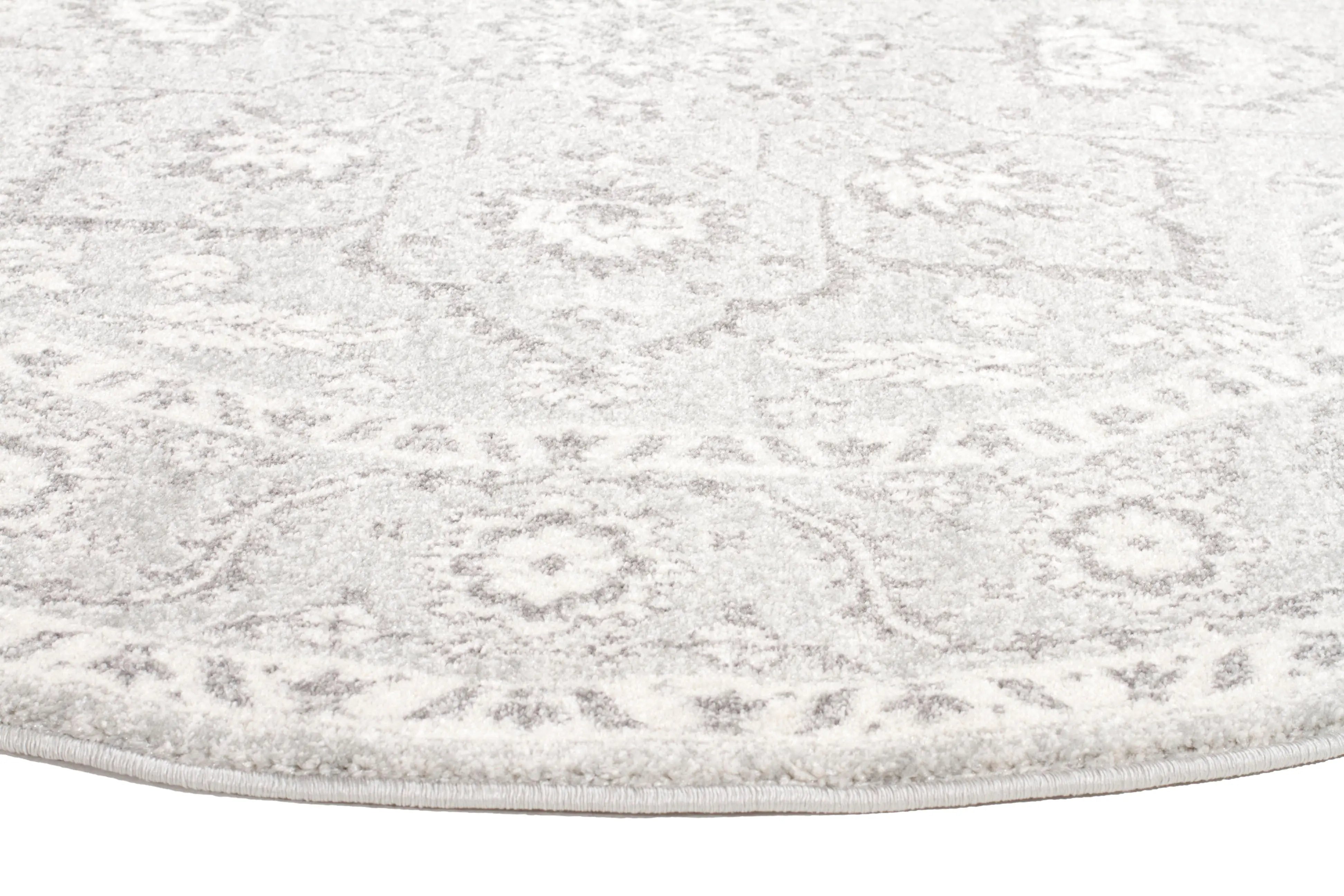 Eclipse Round Rug Buy Best Quality Eclipse 261 Silver Round Rugs at Star Rugs