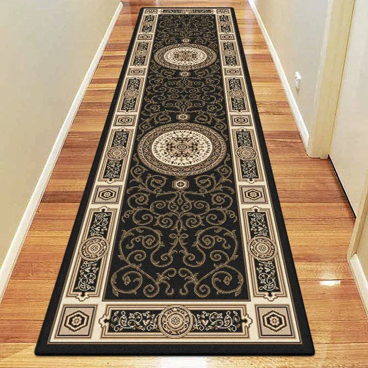 Empire Collection 7647 Black Hallway Runner Saray Rugs