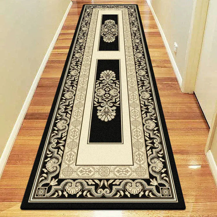 Empire Collection 7652 Black Hallway Runner Saray Rugs