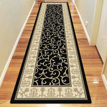 Empire Collection 7653 Black Hallway Runner Saray Rugs