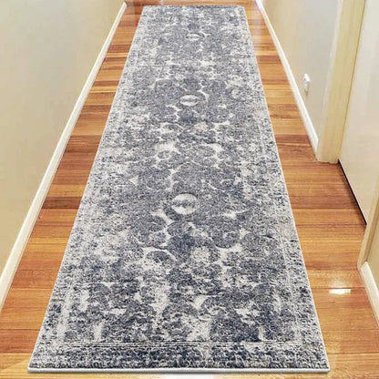 Enmore 380 Navy Hallway Runner Saray Rugs