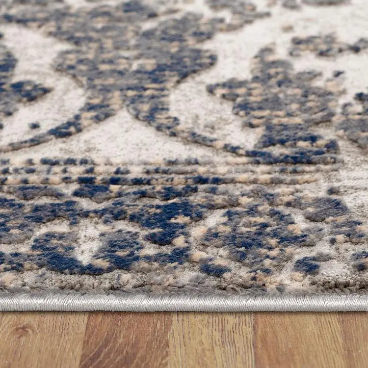 Enmore 380 Navy Hallway Runner Saray Rugs