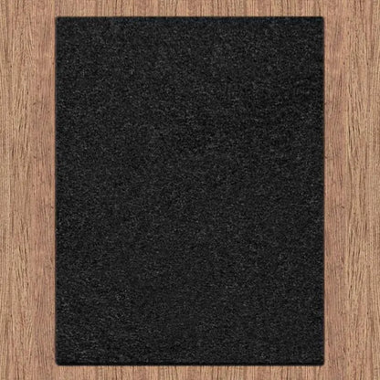 Europa Collection 1000 Black Hallway Runner Saray Rugs
