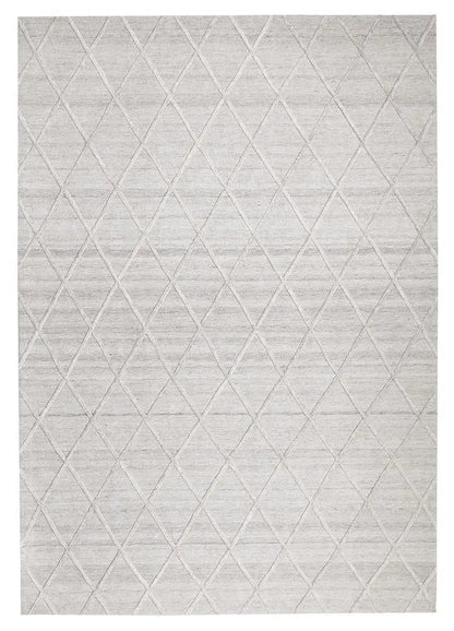 Fantasy 5051 Silver Wool and Viscose Rug Unitex
