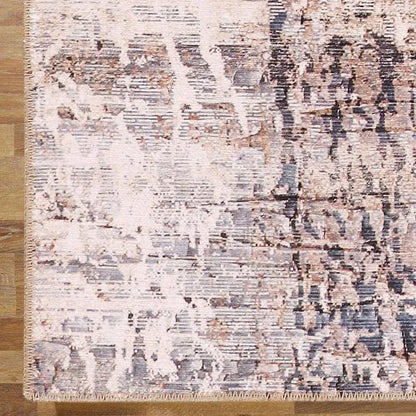 Ferah 2019 Grey Rugs, Stain Resistant Rugs, Contemporary Design Rugs Saray Rugs