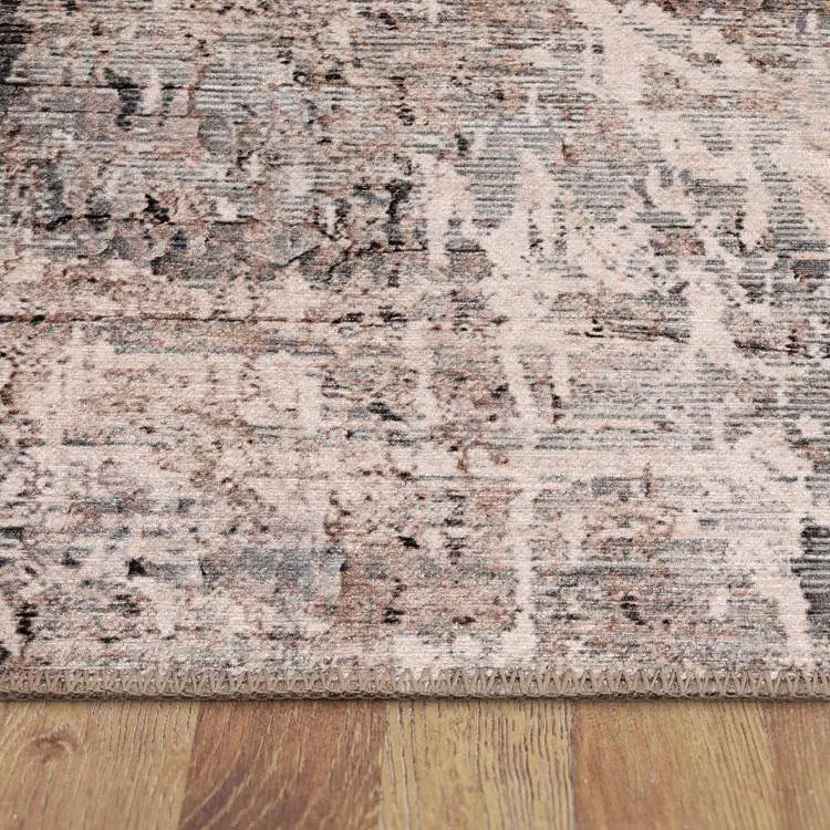 Ferah 2019 Grey Rugs, Stain Resistant Rugs, Contemporary Design Rugs Saray Rugs