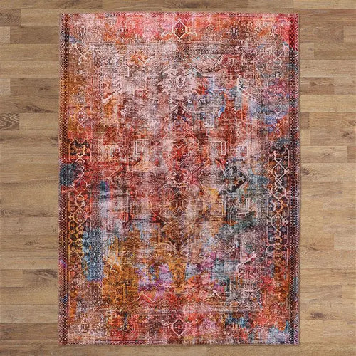 Ferah 2019 Multi Rug, Easy to Clean, Modern Rugs Collection, Stain Resistant Saray Rugs