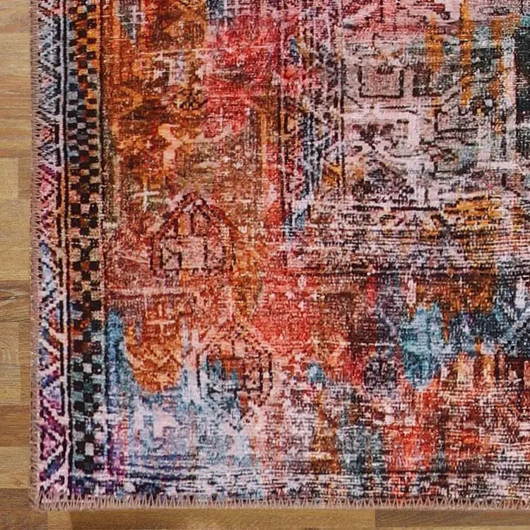 Ferah 2019 Multi Rug, Easy to Clean, Modern Rugs Collection, Stain Resistant Saray Rugs
