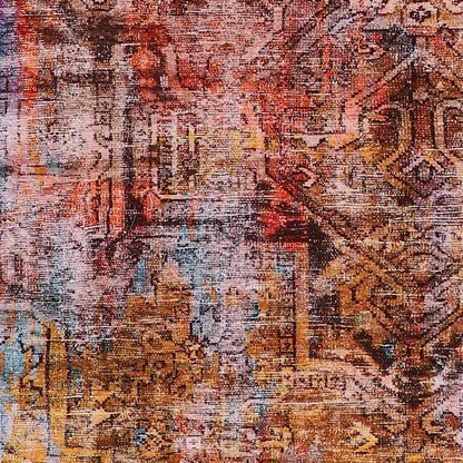 Ferah 2019 Multi Rug, Easy to Clean, Modern Rugs Collection, Stain Resistant Saray Rugs
