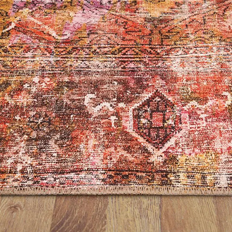 Ferah 2019 Multi Rug, Easy to Clean, Modern Rugs Collection, Stain Resistant Saray Rugs