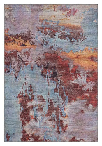 Ferah 263 Multi Rug, Easy to Clean, Stain Resistant Rugs, Modern Rugs Collections Saray Rugs