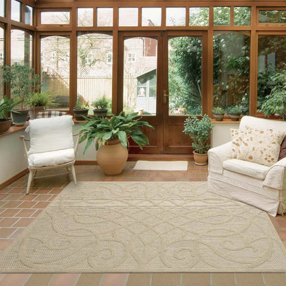 HAVANA 351 CREAM OUTDOOR RUG Saray Rugs