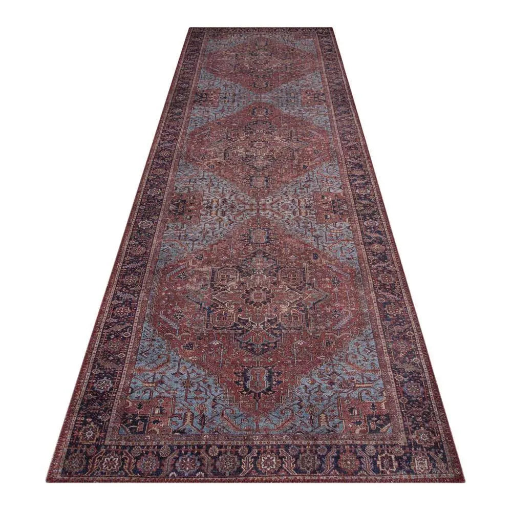 HYDE 2019 RED RUG, Well-worn antique textiles, Traditional Designer Rugs Saray Rugs