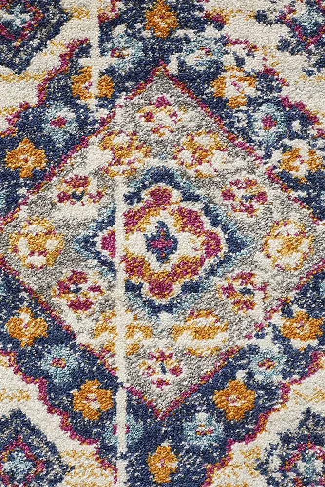 Hayat 203 Multi Round Rug Unitex
