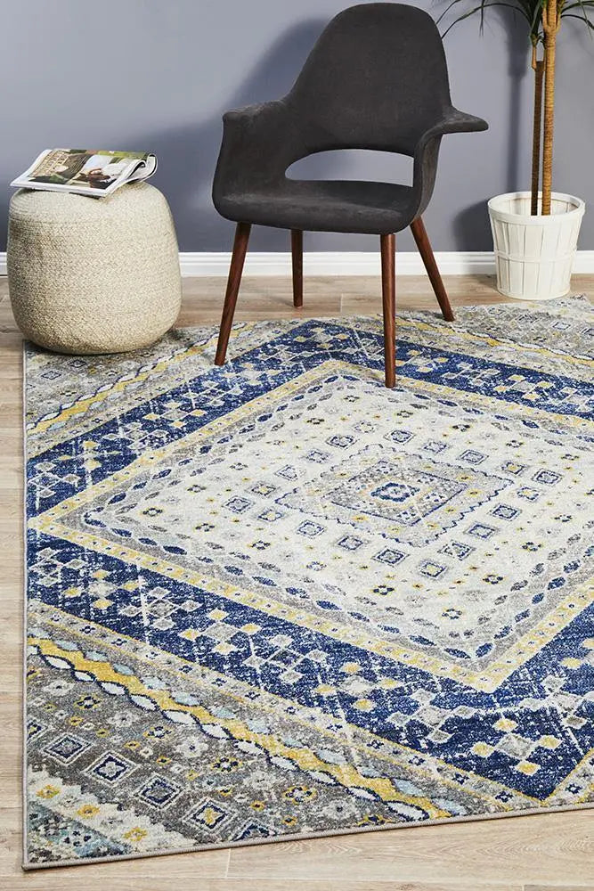 Hayat 203 Navy Rug Unitex