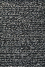 Howard 801 Charcoal Wool and Viscose Rug Unitex