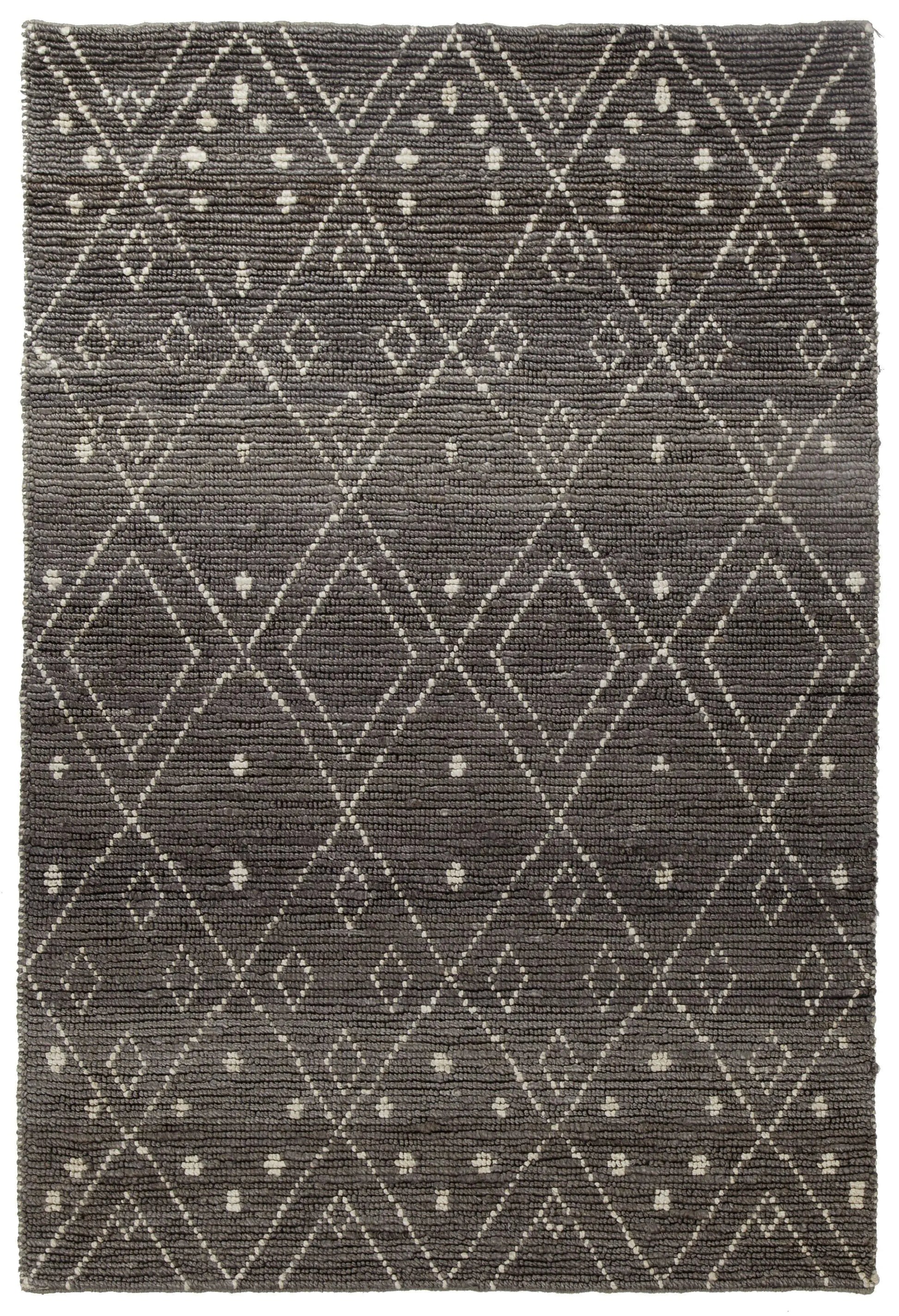 Kuba 27 grey jute rug Unitex
