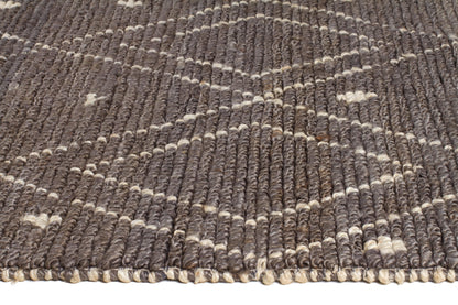 Kuba 27 grey jute rug Unitex