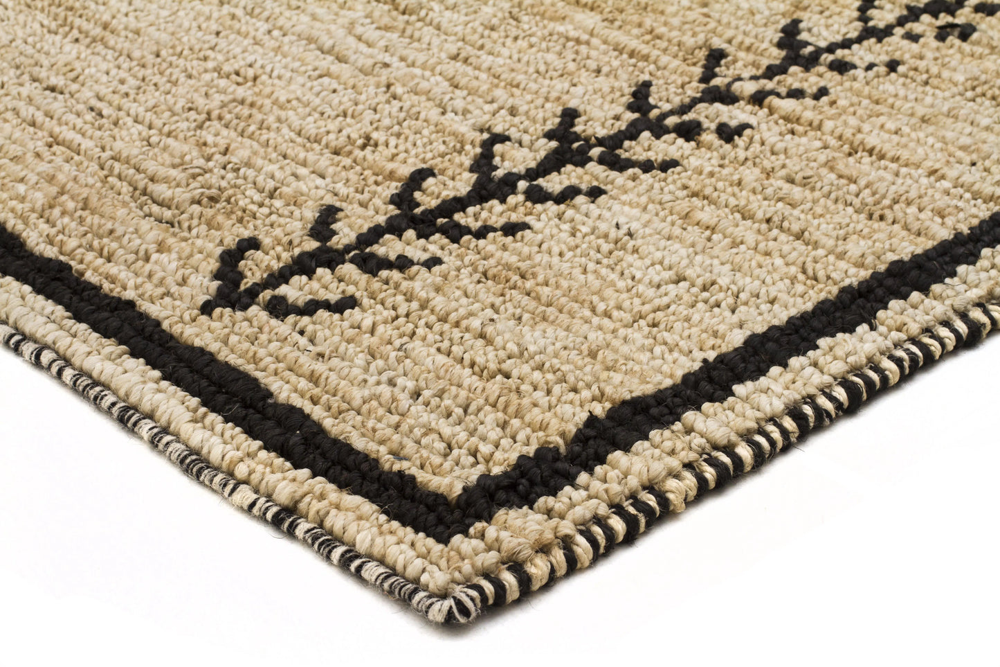 Kuba 27 ivory jute rug Unitex