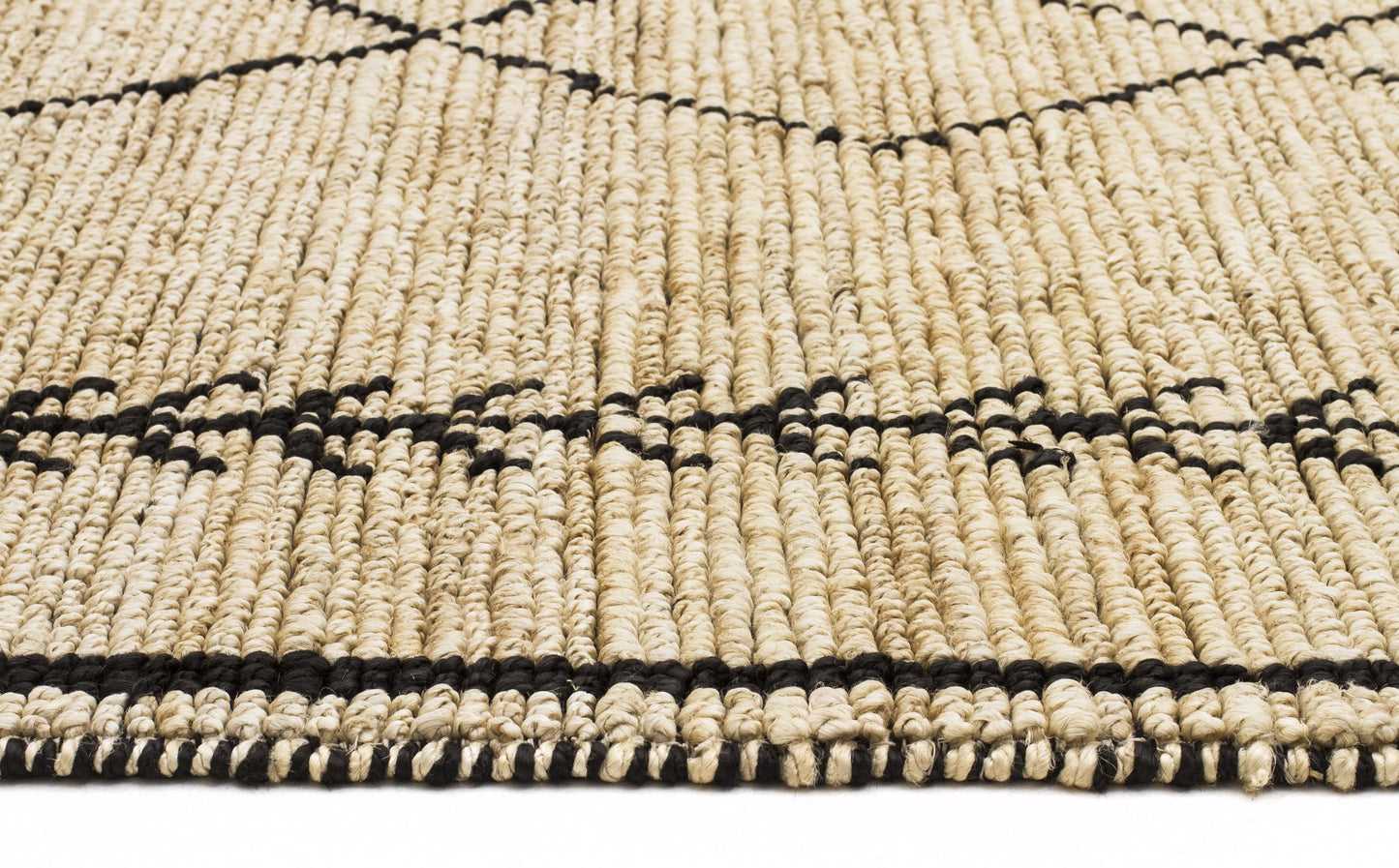 Kuba 27 ivory jute rug Unitex