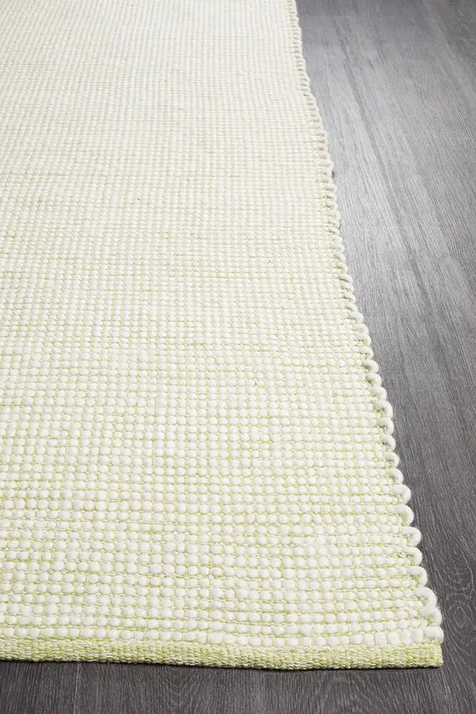 Lapa Pistachio Wool Rug Unitex