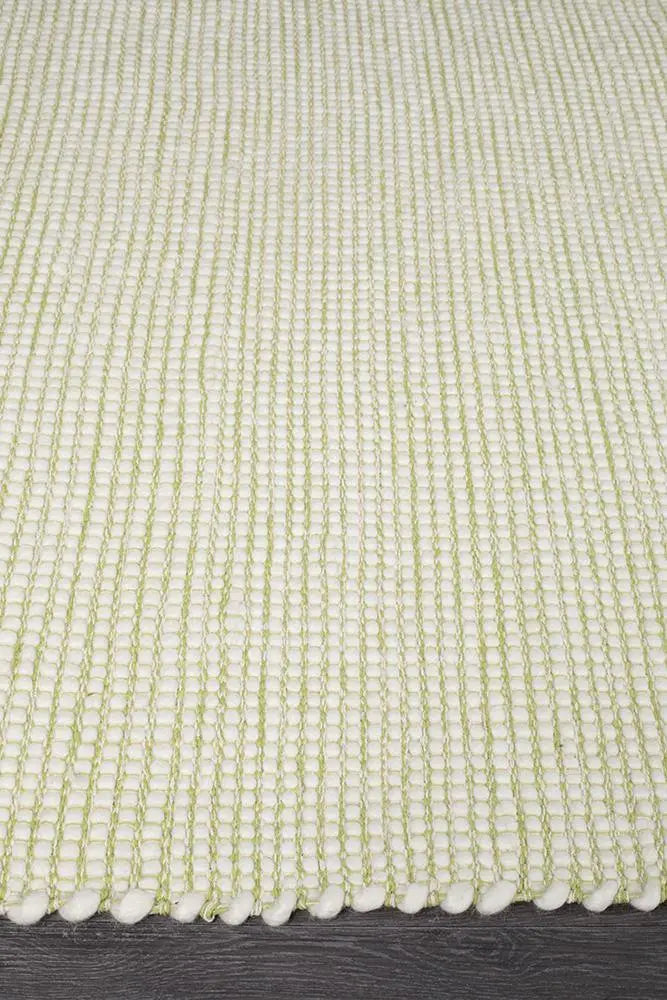 Lapa Pistachio Wool Rug Unitex