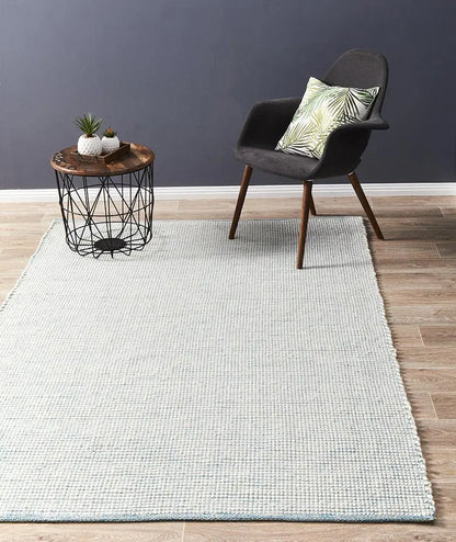 Lapa Torquoise Wool Rug Unitex