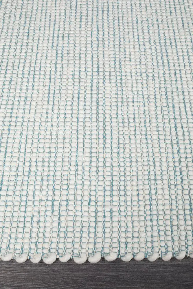 Lapa Torquoise Wool Rug Unitex