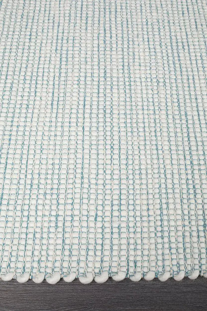 Lapa Torquoise Wool Rug Unitex