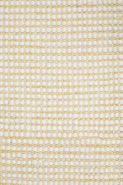 Lapa Yellow Wool Rug Unitex