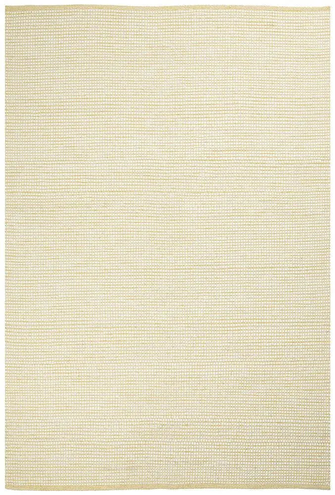 Lapa Yellow Wool Rug Unitex
