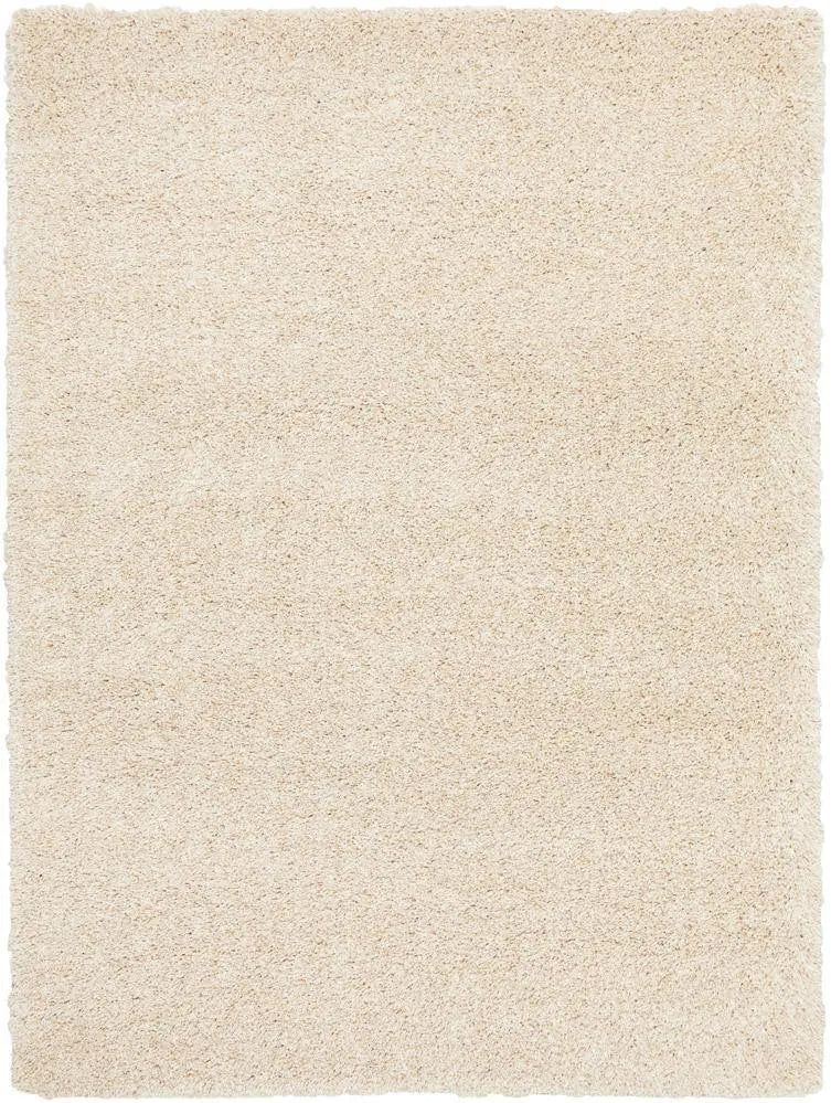 Lara Cream shaggy Rug Unitex