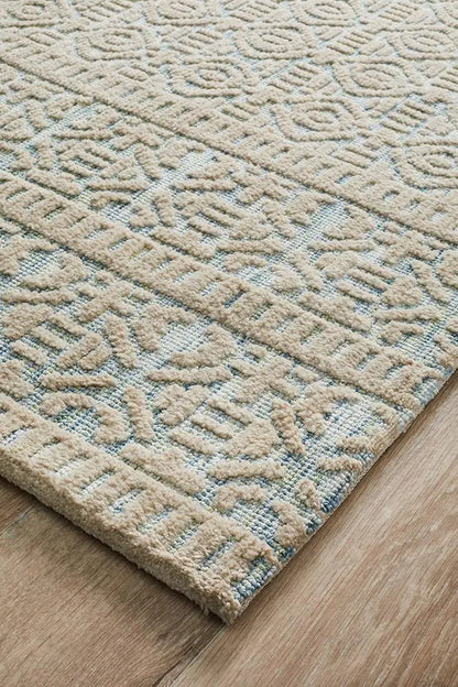 Levanta Lucy Blue Green Rug Rug Culture
