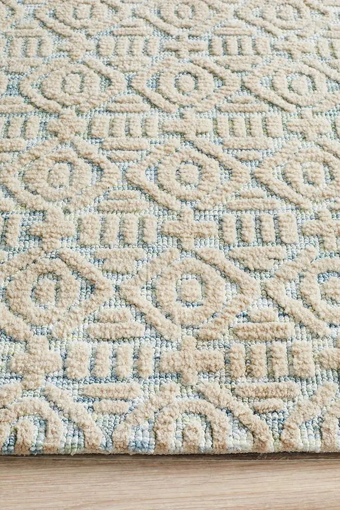 Levanta Lucy Blue Green Rug Rug Culture