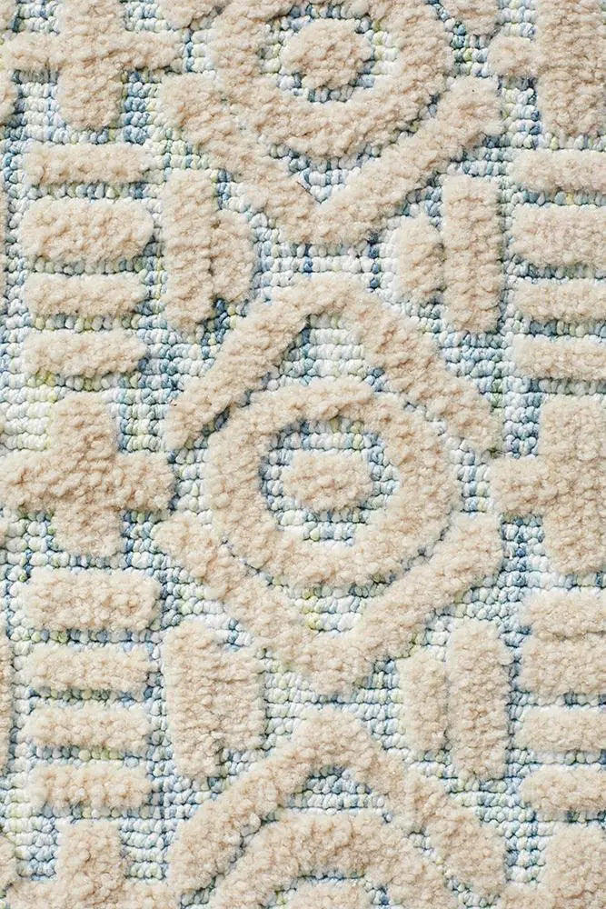 Levanta Lucy Blue Green Rug Rug Culture