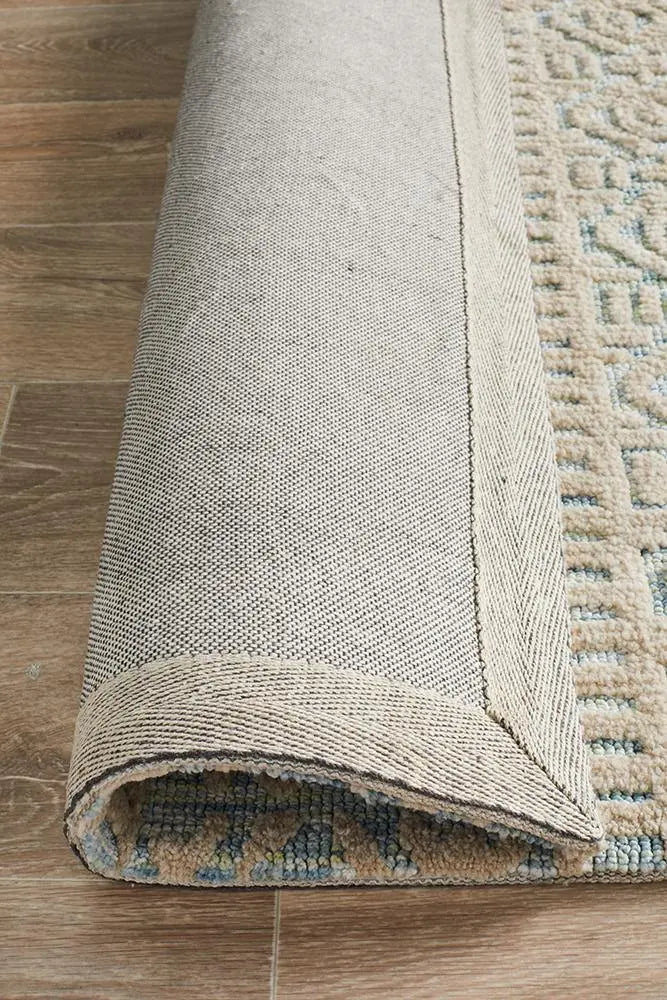 Levanta Lucy Blue Green Rug Rug Culture