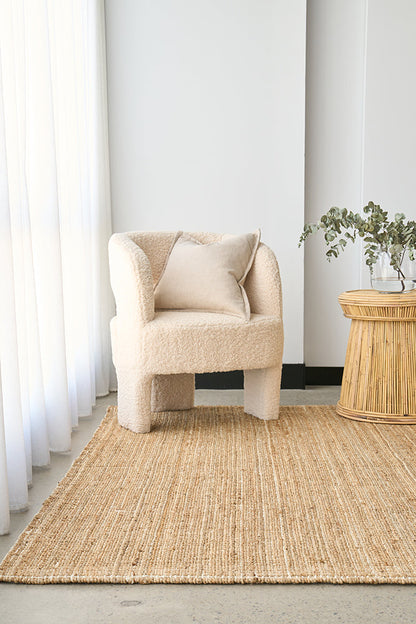 Mantra Marlo Natural Jute Rug RUG CULTURE