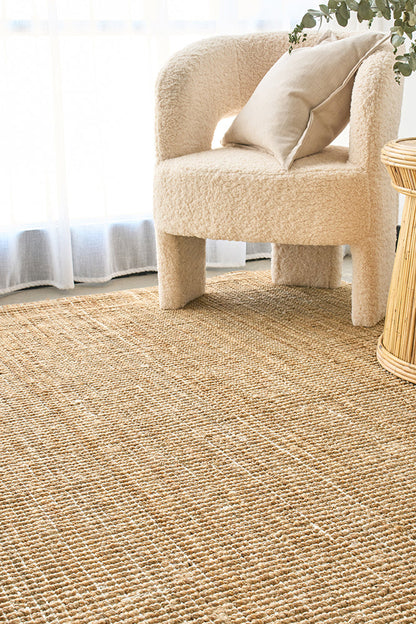 Mantra Marlo Natural Jute Rug RUG CULTURE