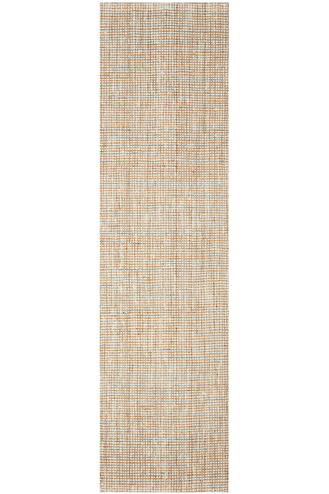 Mantra Marlo White Runner Rug RUG CULTURE