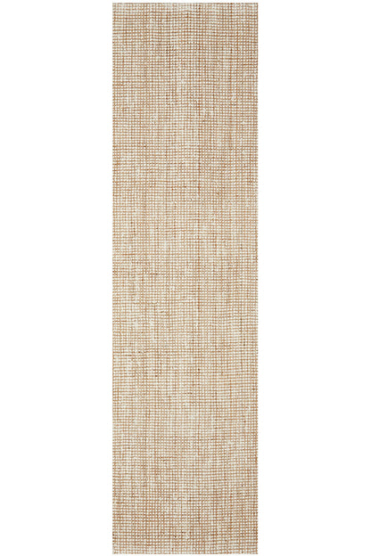 Mantra Marlo White Runner Rug RUG CULTURE