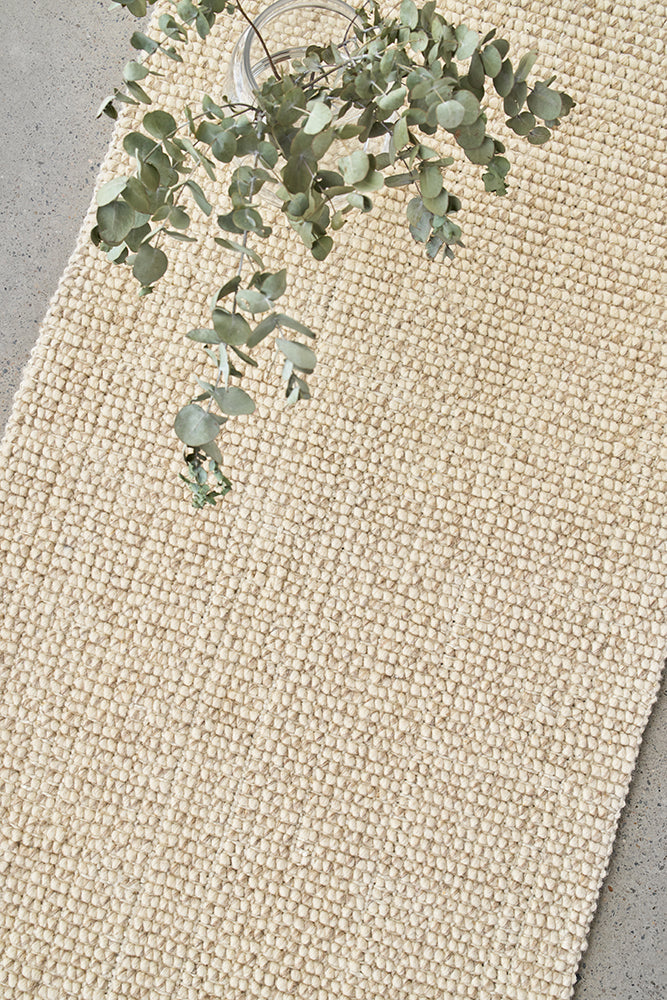 Mantra Parker Cream Runner Rug RUG CULTURE